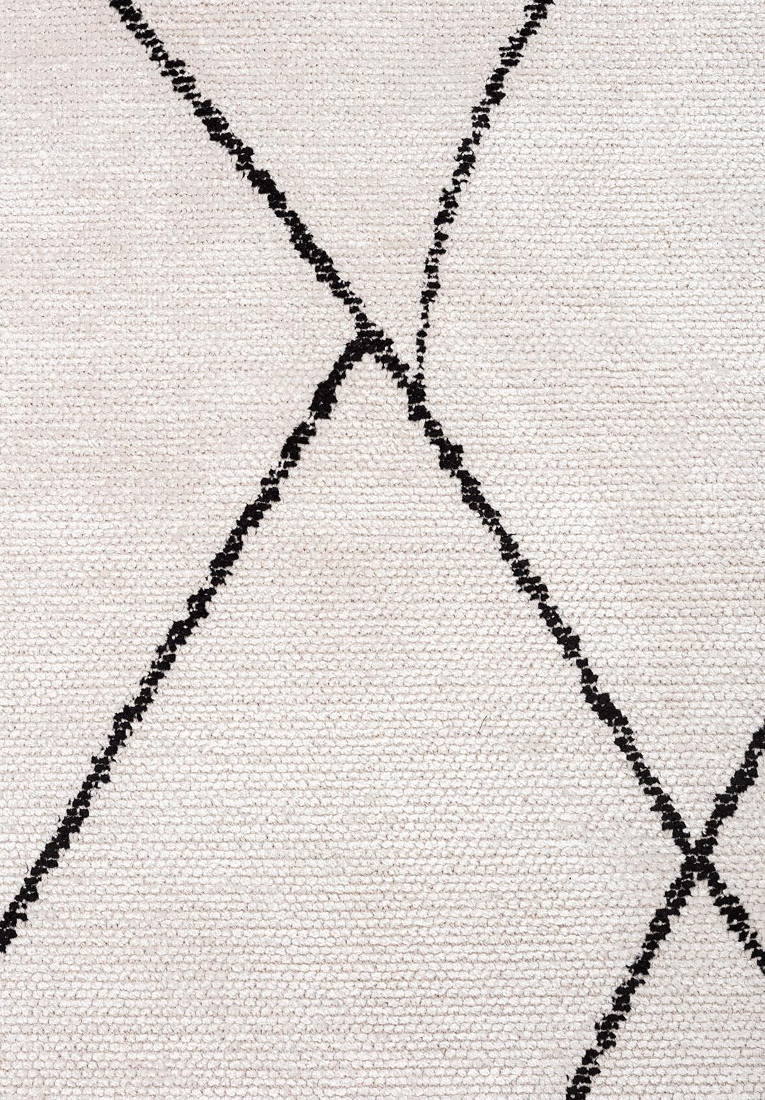 TRIBAL BLACK - ECRU RUG - 5