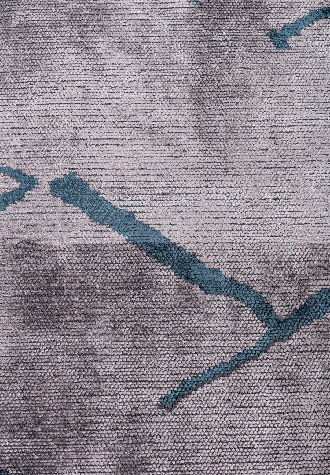 WAVE PETROL - LIGHT GREY RUG - 5