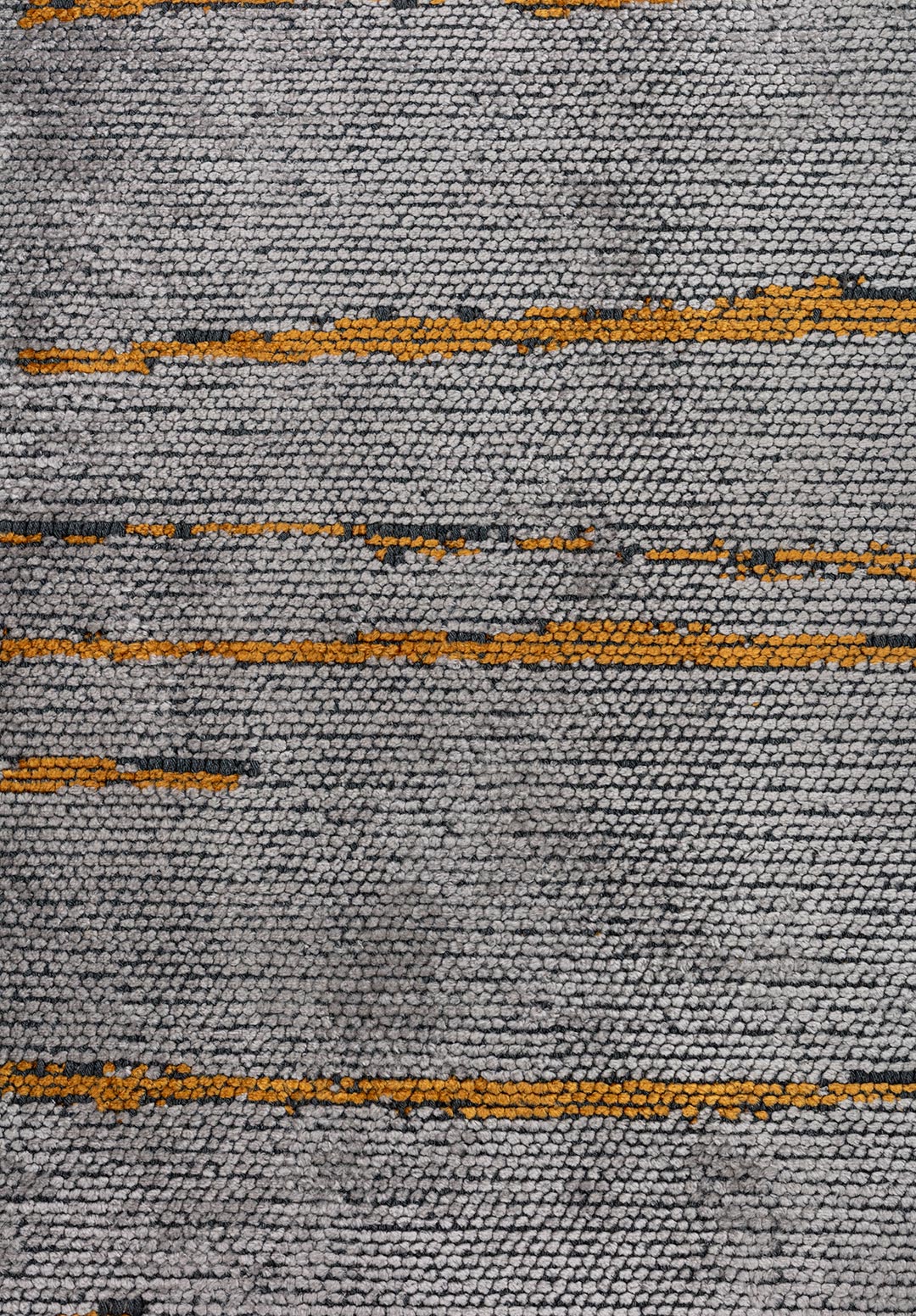 FLOW MUSTARD - GREY RUG - 5