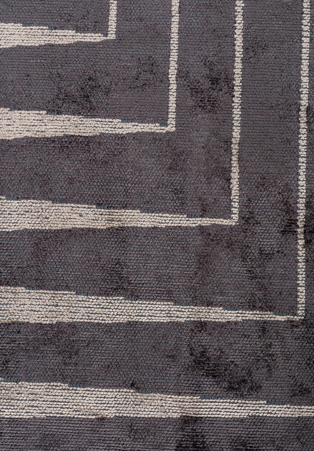 CUBIC CHARCOAL - BEIGE RUG - 5