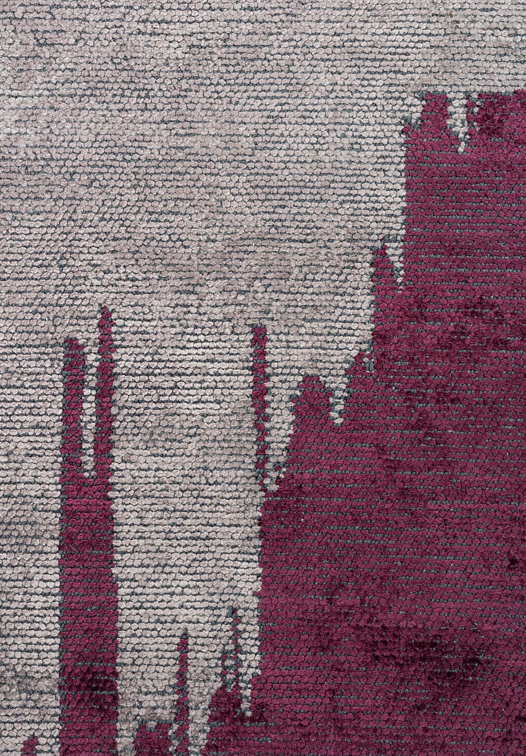 CAGE DARK GREY - DARK DAMSON RUG - 5