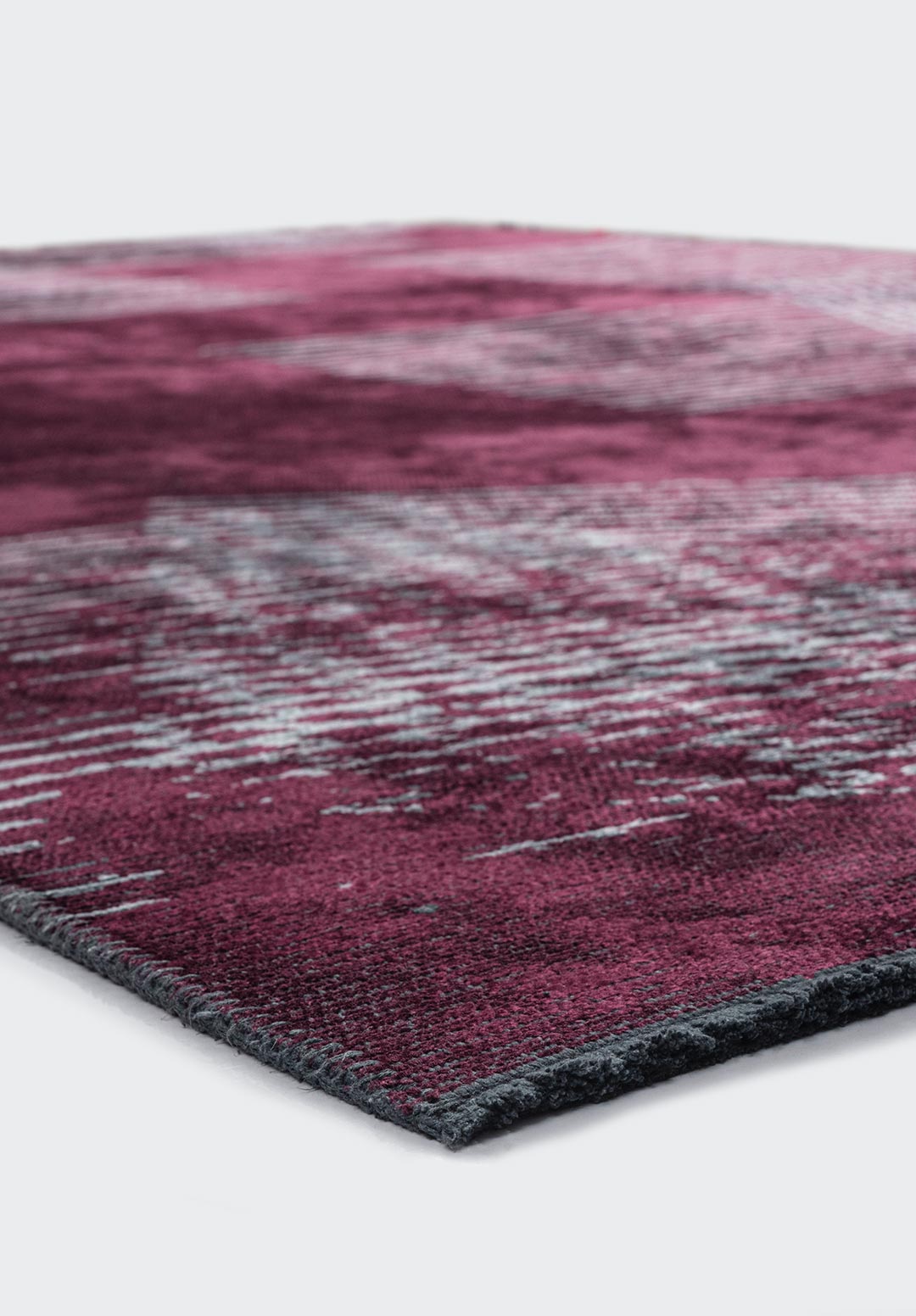MATRIX DARK DAMSON - ICE BLUE RUG - 4