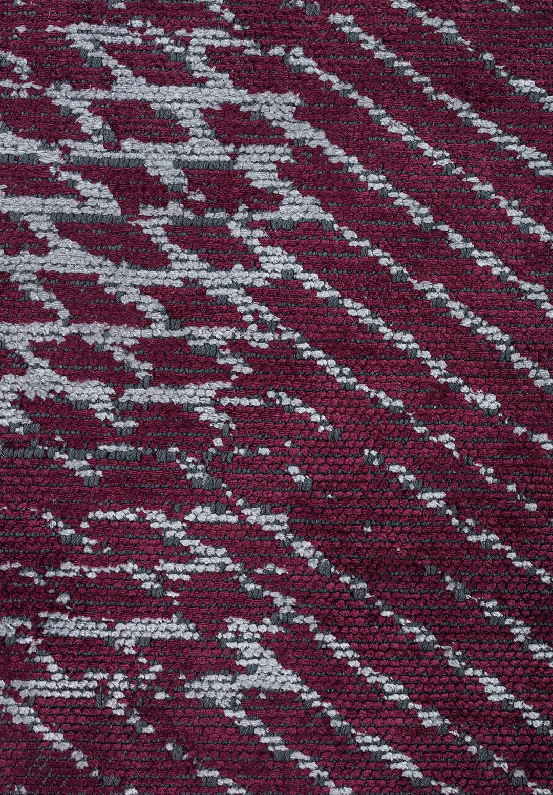 MATRIX DARK DAMSON - ICE BLUE RUG - 5