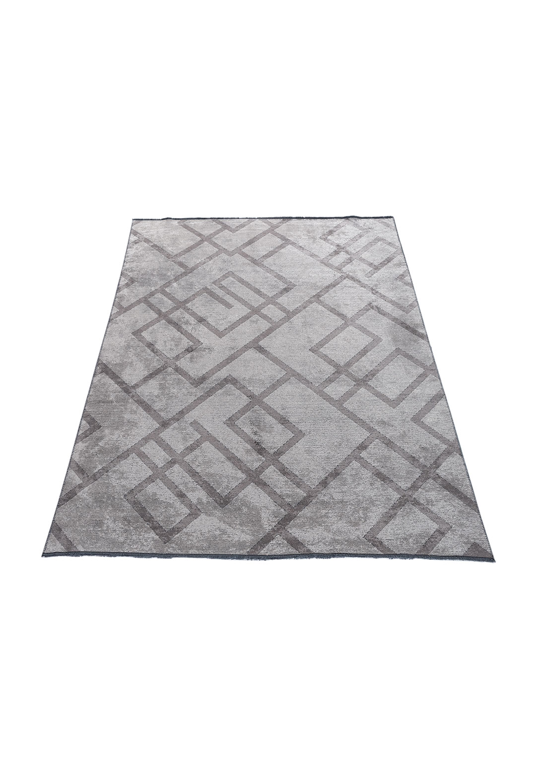CHANNEL LIGHT GREY - DARK GREY RUG - 6