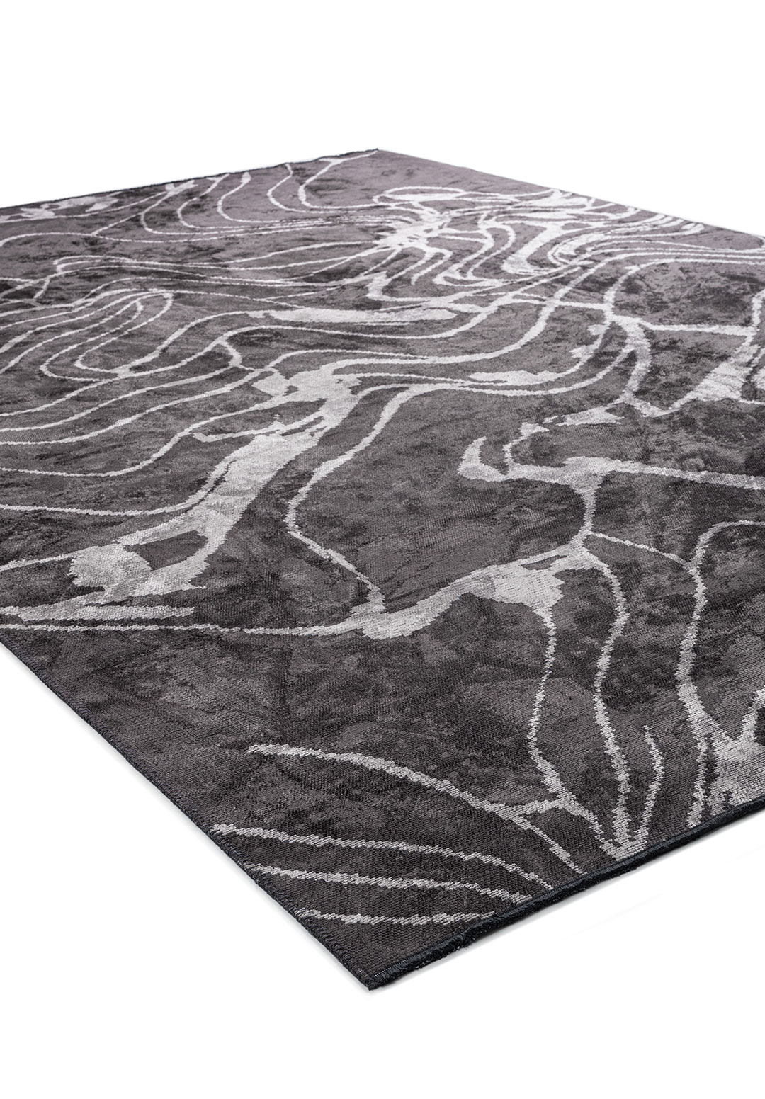CLOVE LIGHT GREY - CHARCOAL RUG - 4