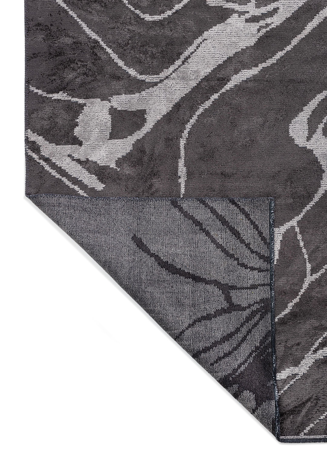 CLOVE LIGHT GREY - CHARCOAL RUG - 3