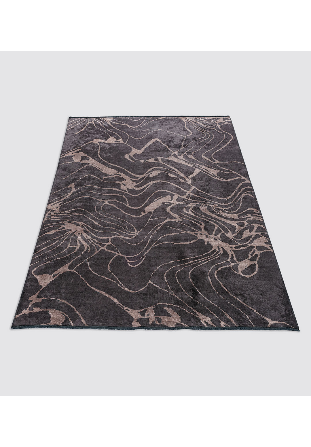 CLOVE COPPER - CHARCOAL RUG - 6