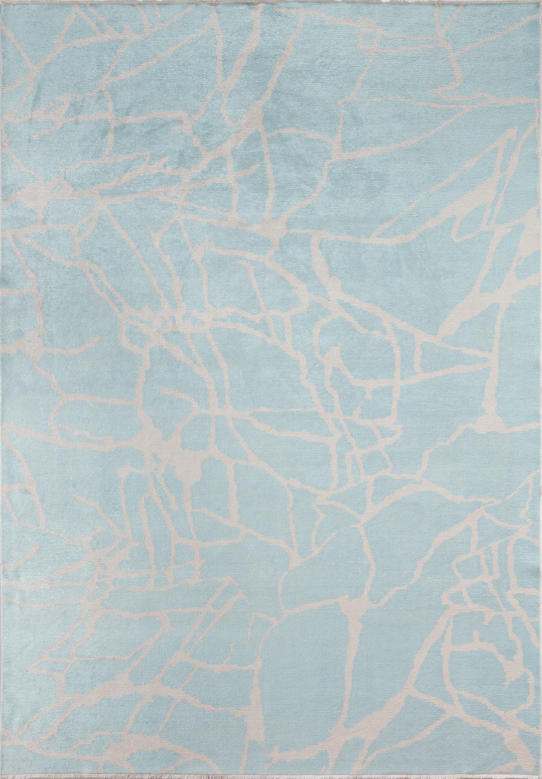 FLAW ECRU - ICE BLUE RUG