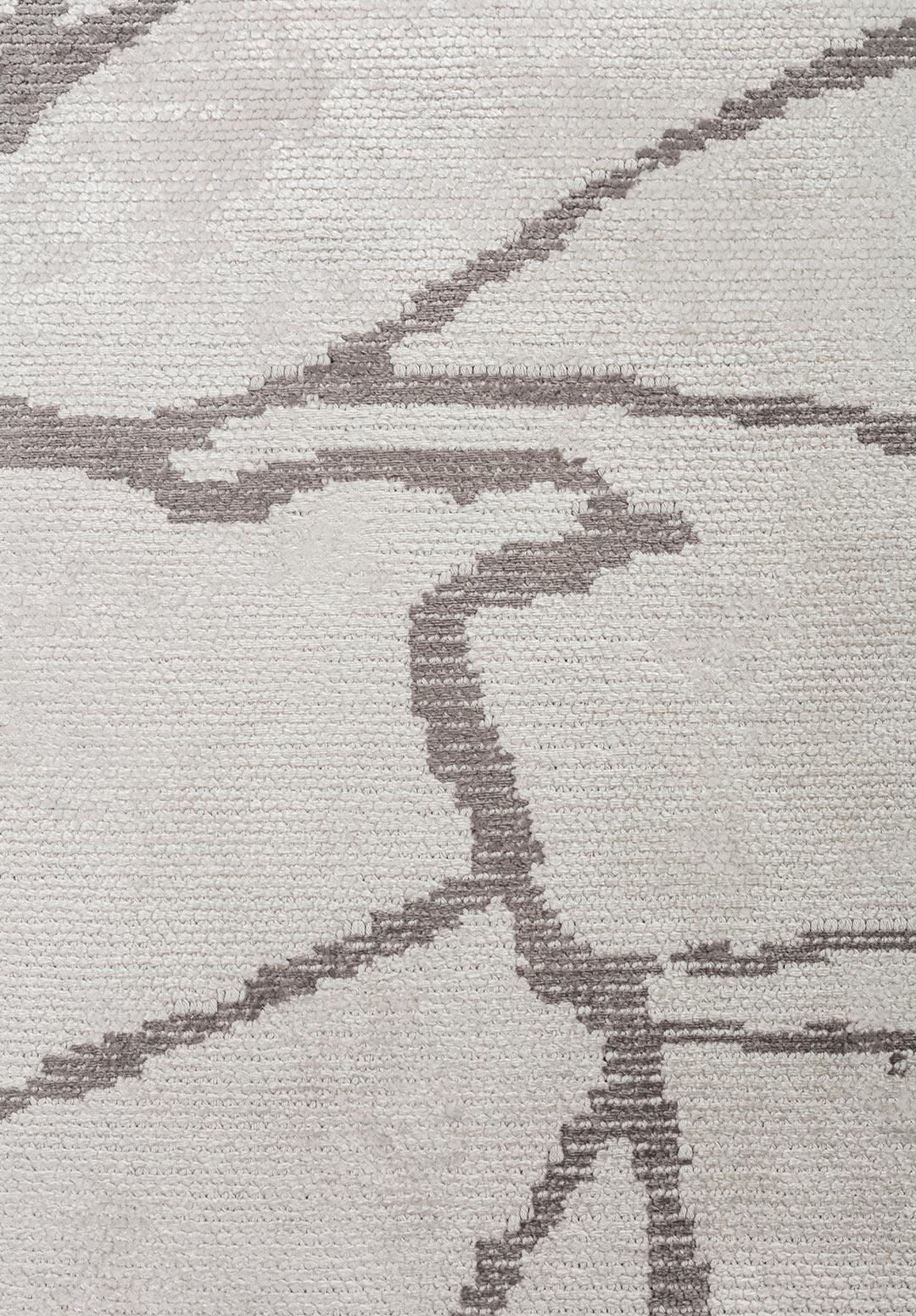 FLAW DARK GREY - ECRU RUG - 5