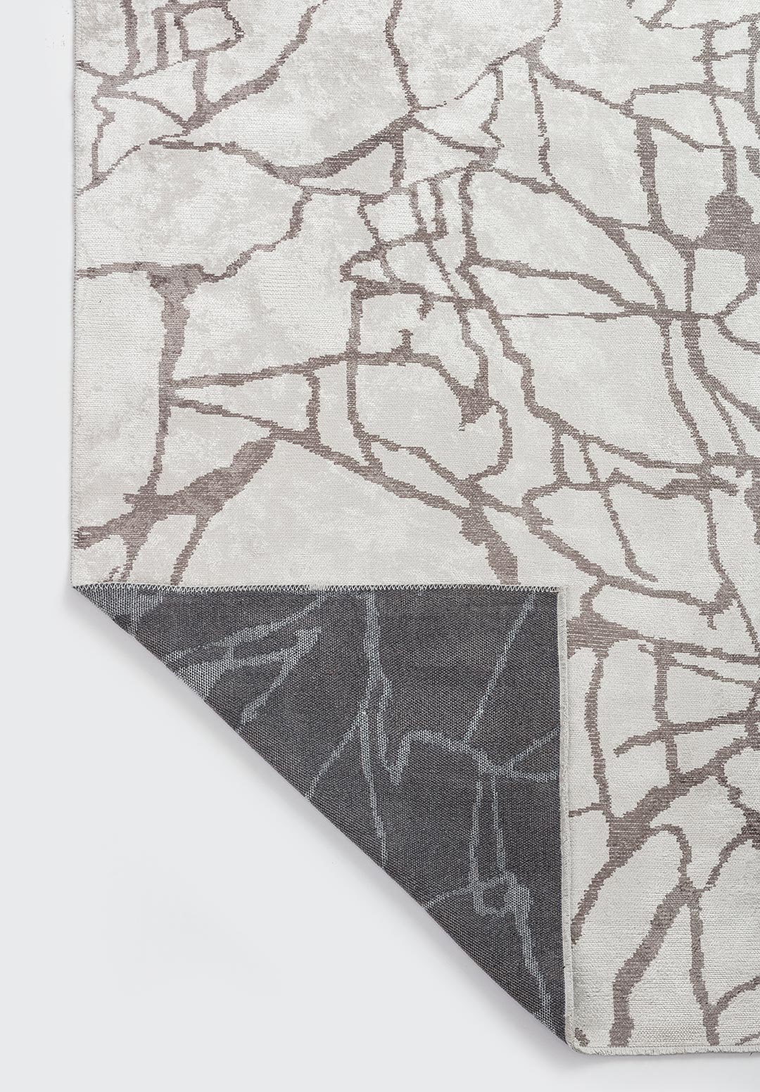 FLAW DARK GREY - ECRU RUG - 3
