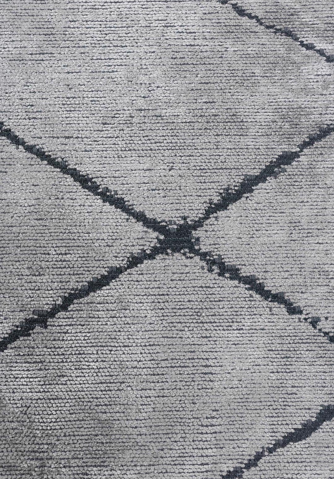 SPIDER MATTE BLACK - LIGHT GREY RUG - 5