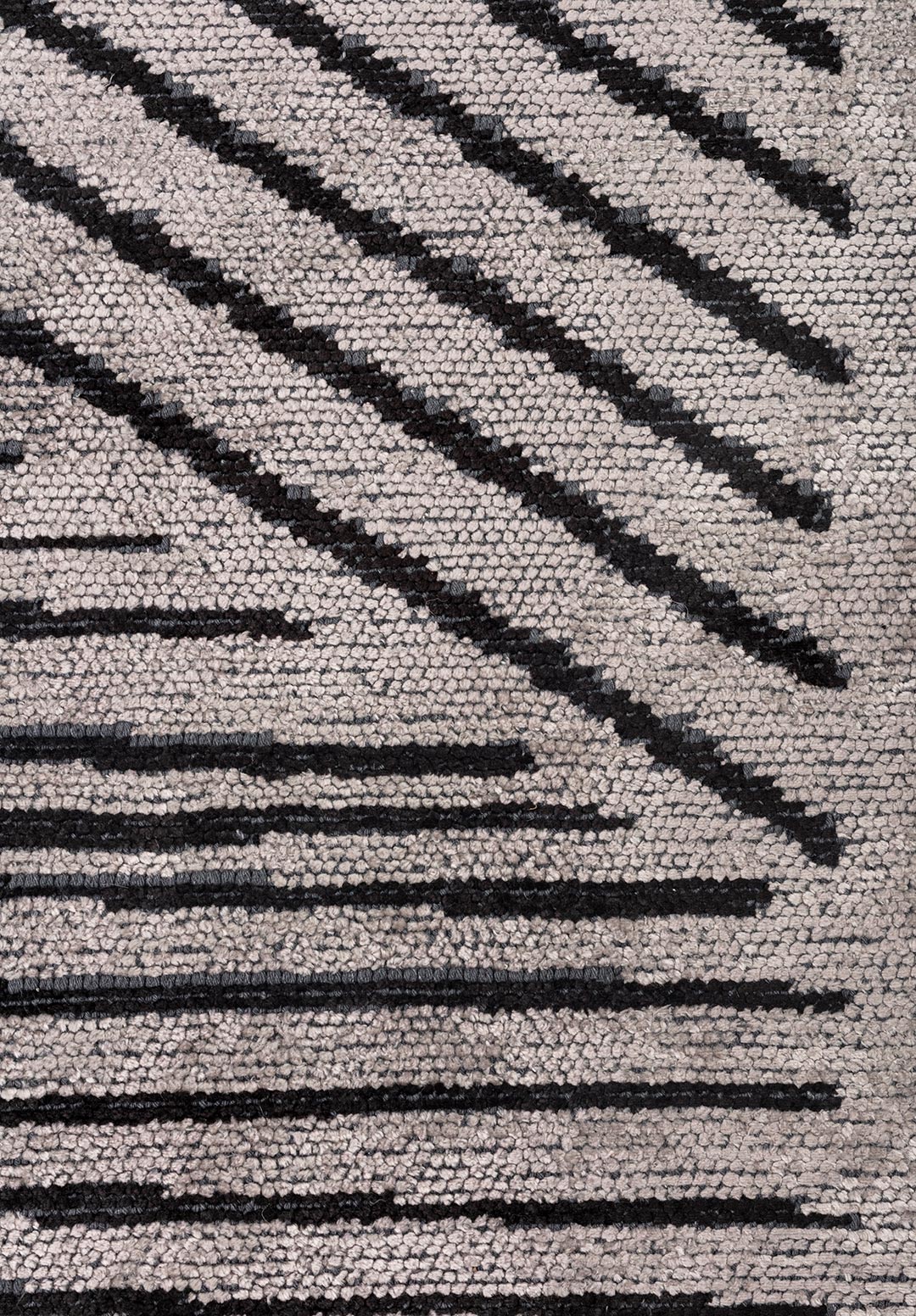 FIELD BLACK - LIGHT GREY RUG - 5