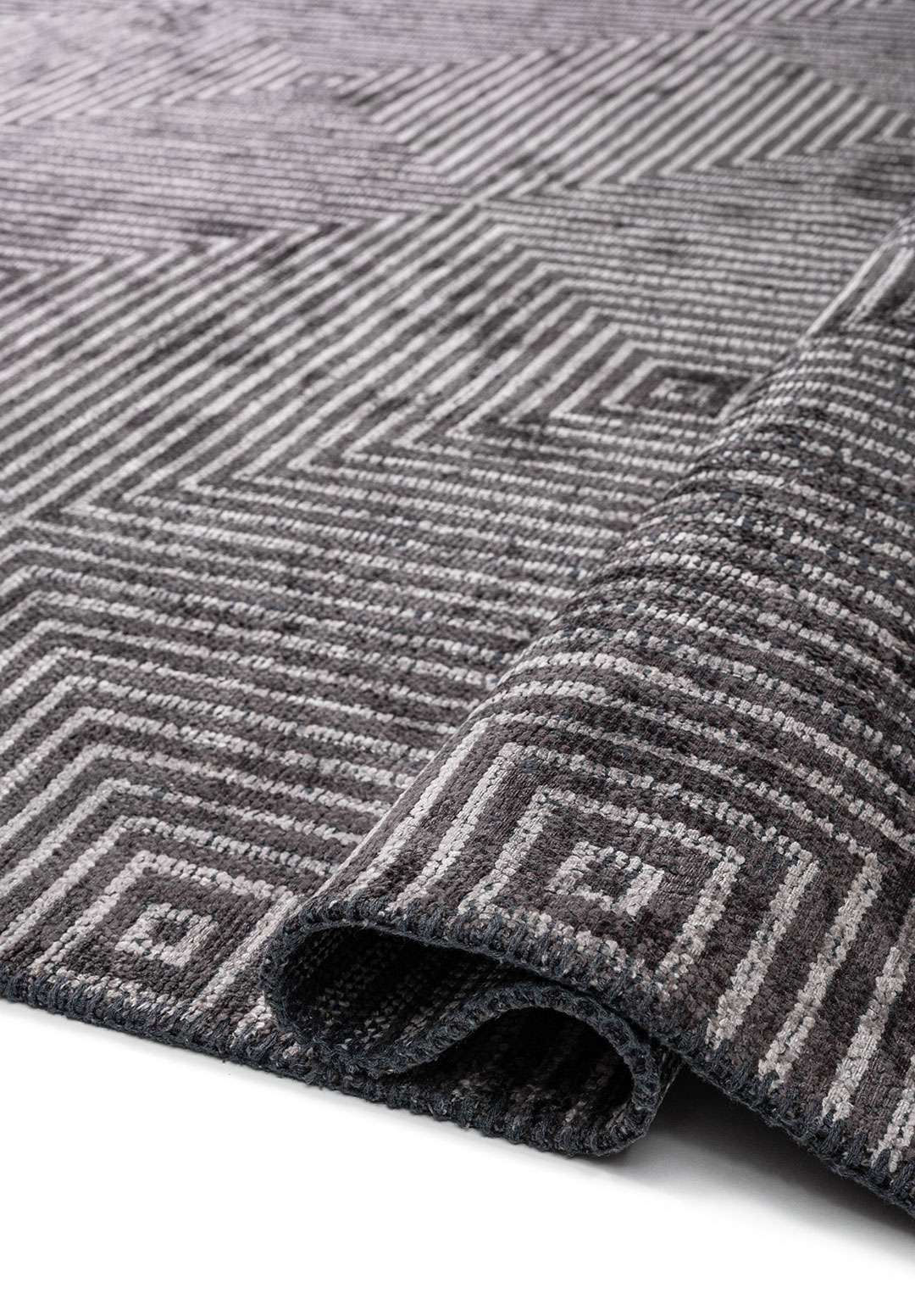 COSMOS LIGHT GREY - CHARCOAL RUG - 2