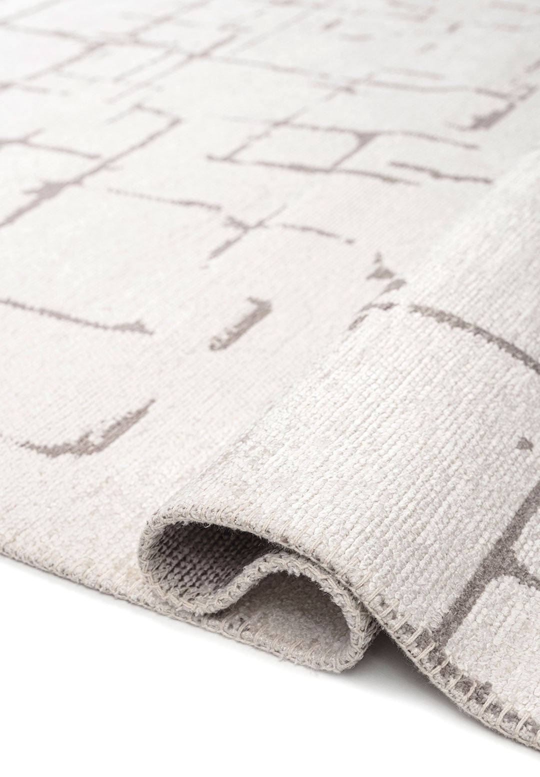 GALAXY DARK GREY - ECRU RUG - 2