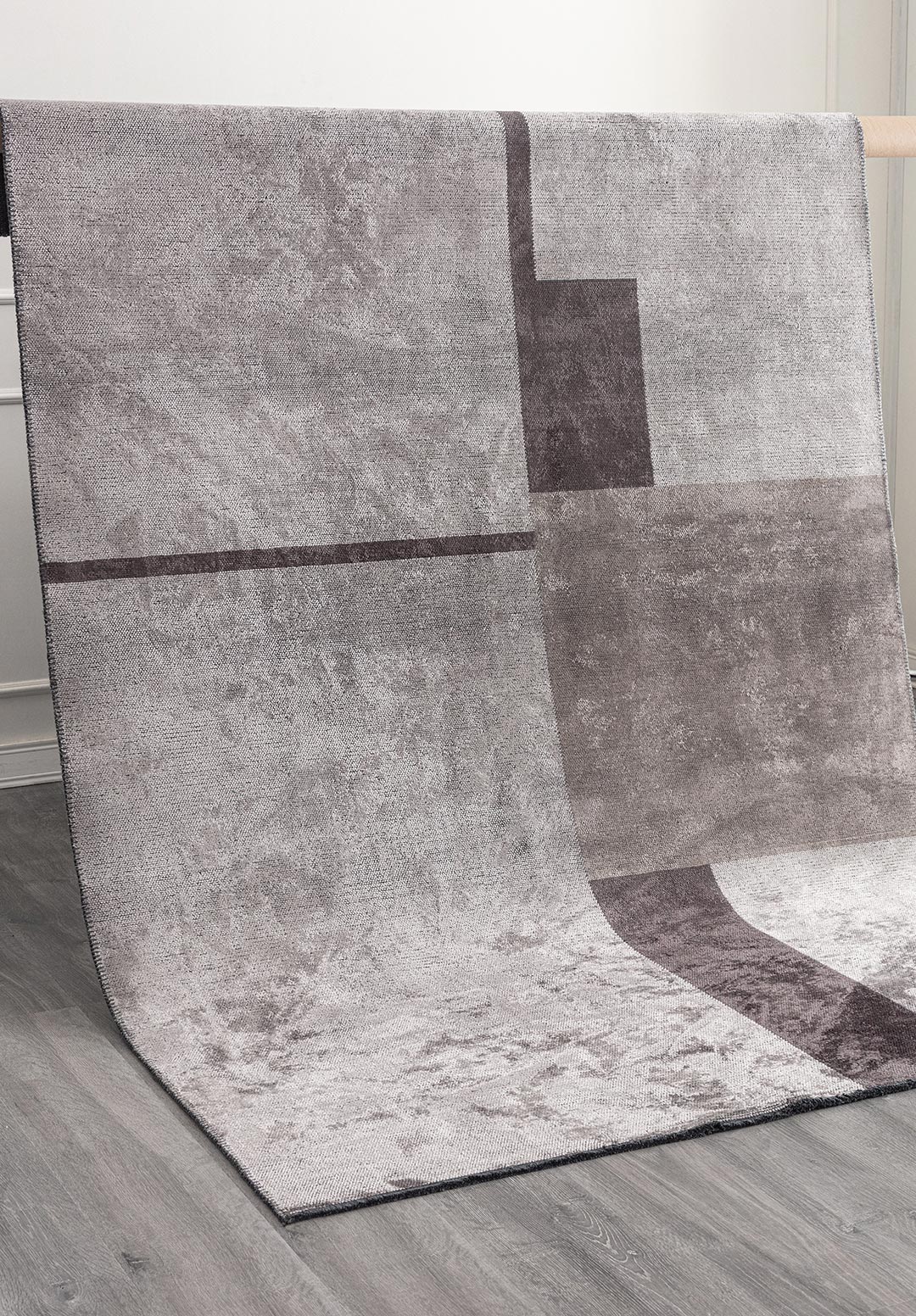 BLOCK CHARCOAL - DARK GREY - LIGHT GREY RUG - 6