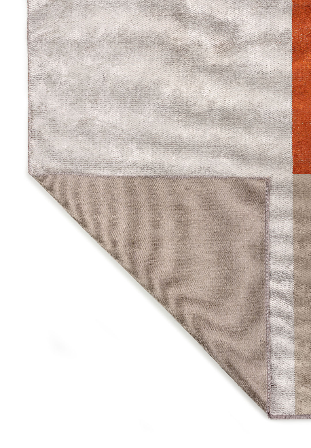 BLOCK NOUGAT - RUST - BONE RUG - 3