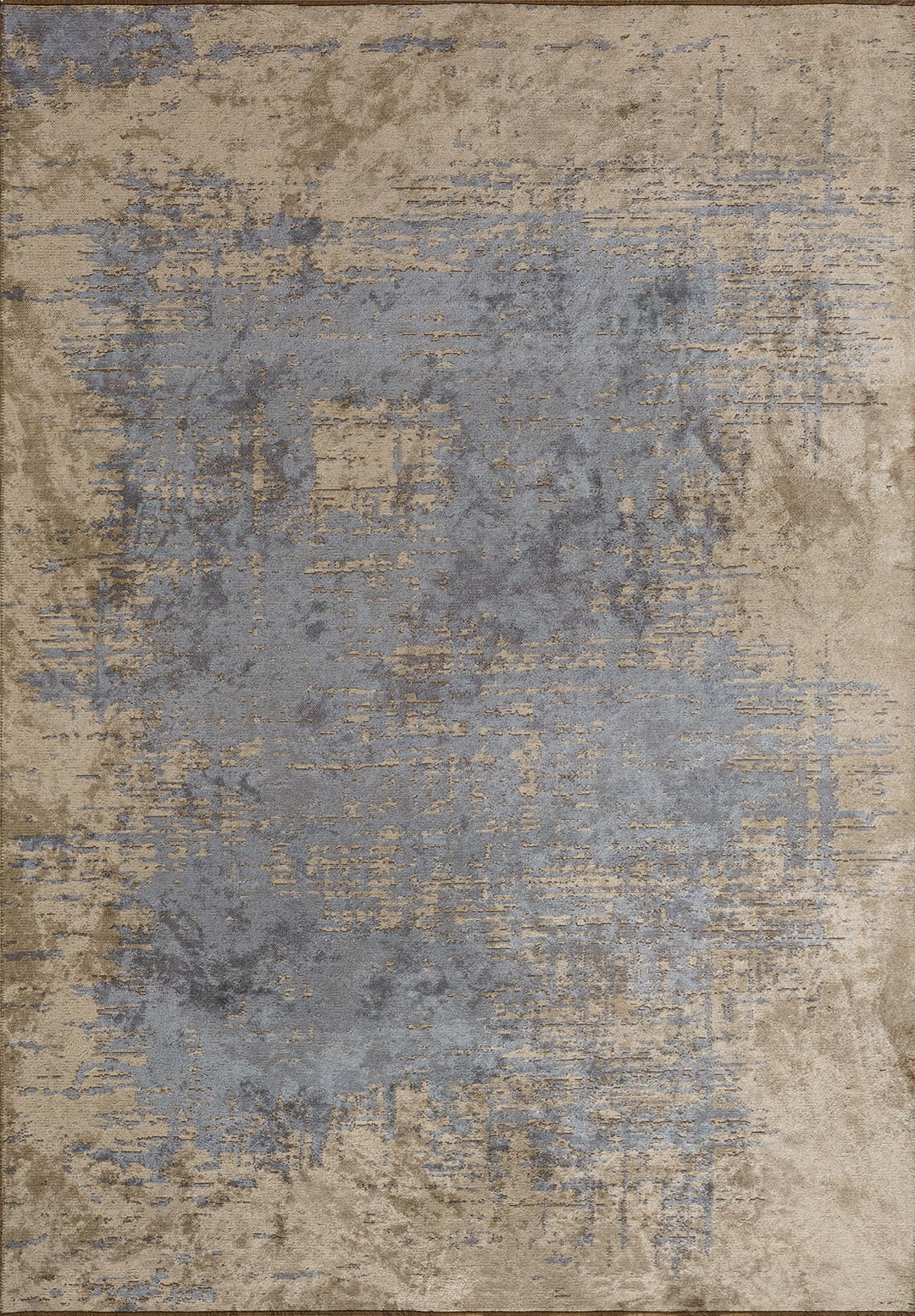 FOG BLUE - BEIGE RUG - 1