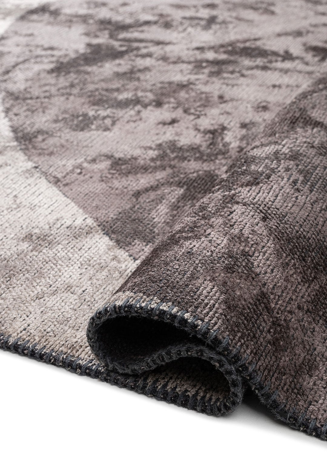 LAND DARK GREY - DARK MINK - BEIGE RUG - 2