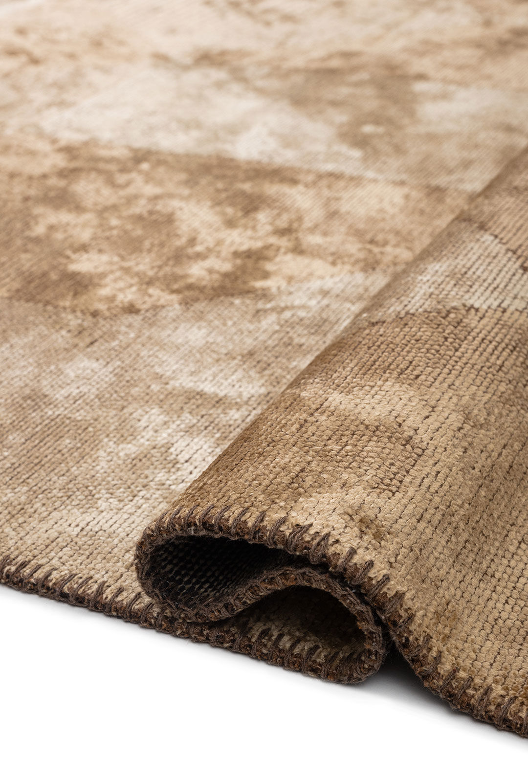 PORTAL DARK BEIGE - CREAM RUG - 2
