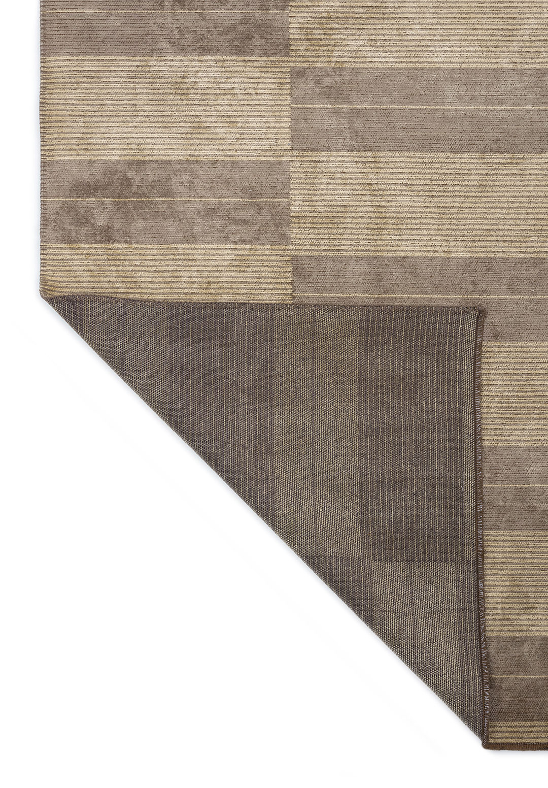 GLITCH DARK GREY - CREAM RUG - 3