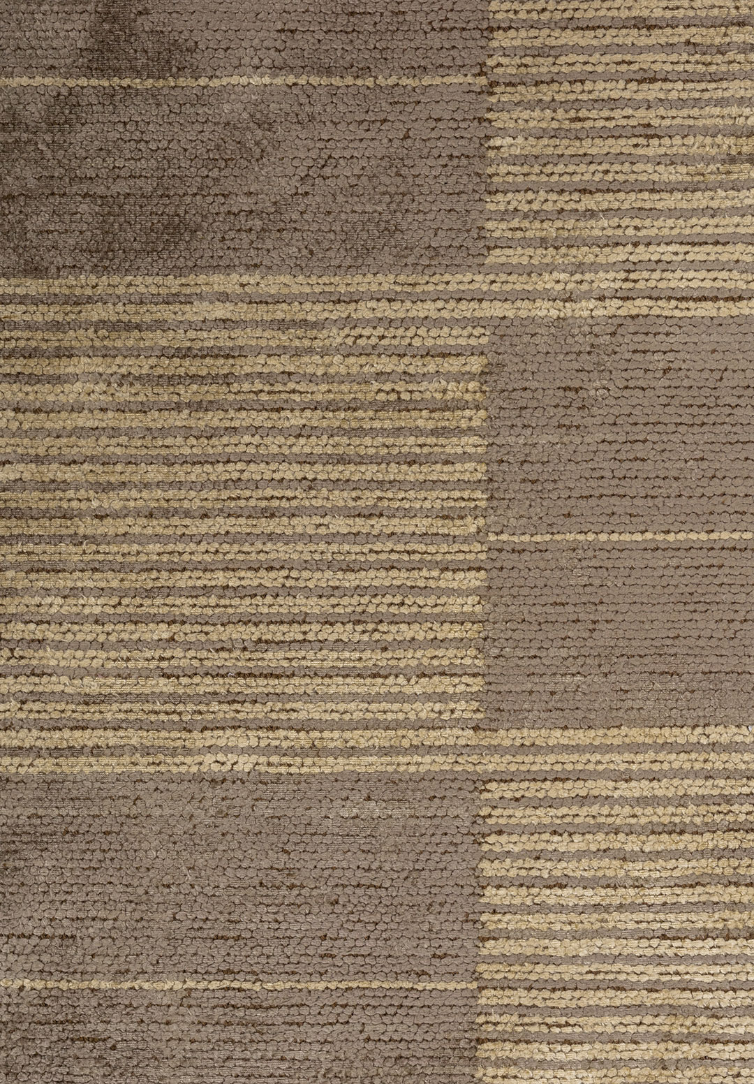 GLITCH DARK GREY - CREAM RUG - 5