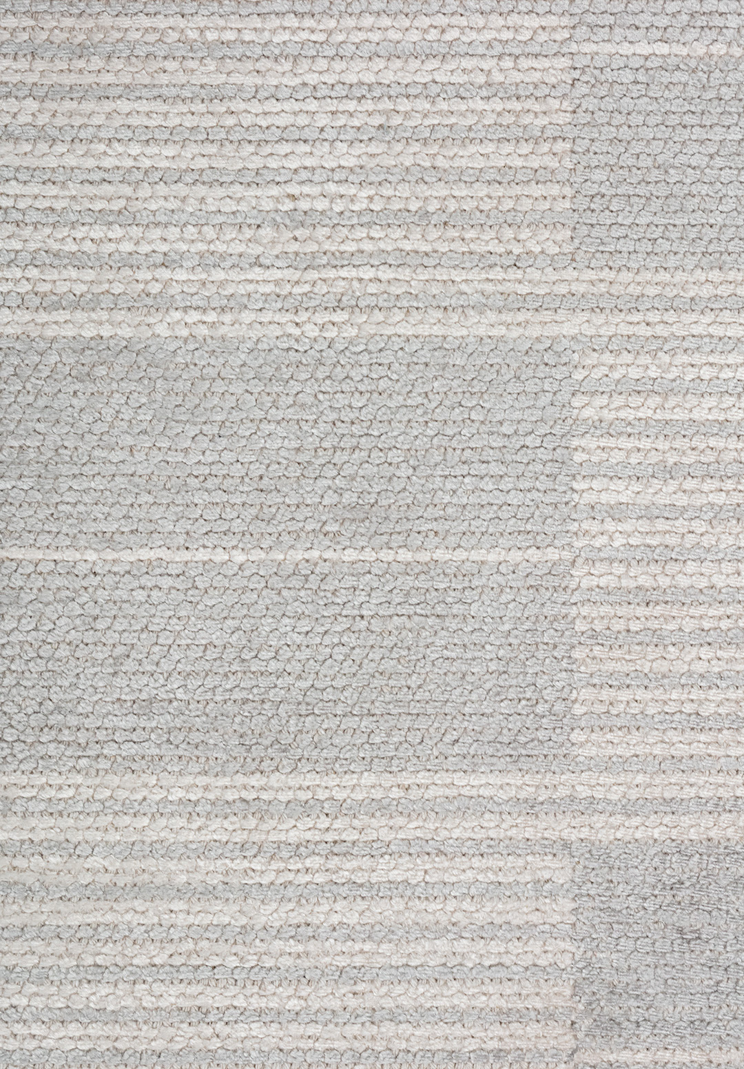 GLITCH LIGHT GREY - ECRU RUG - 5