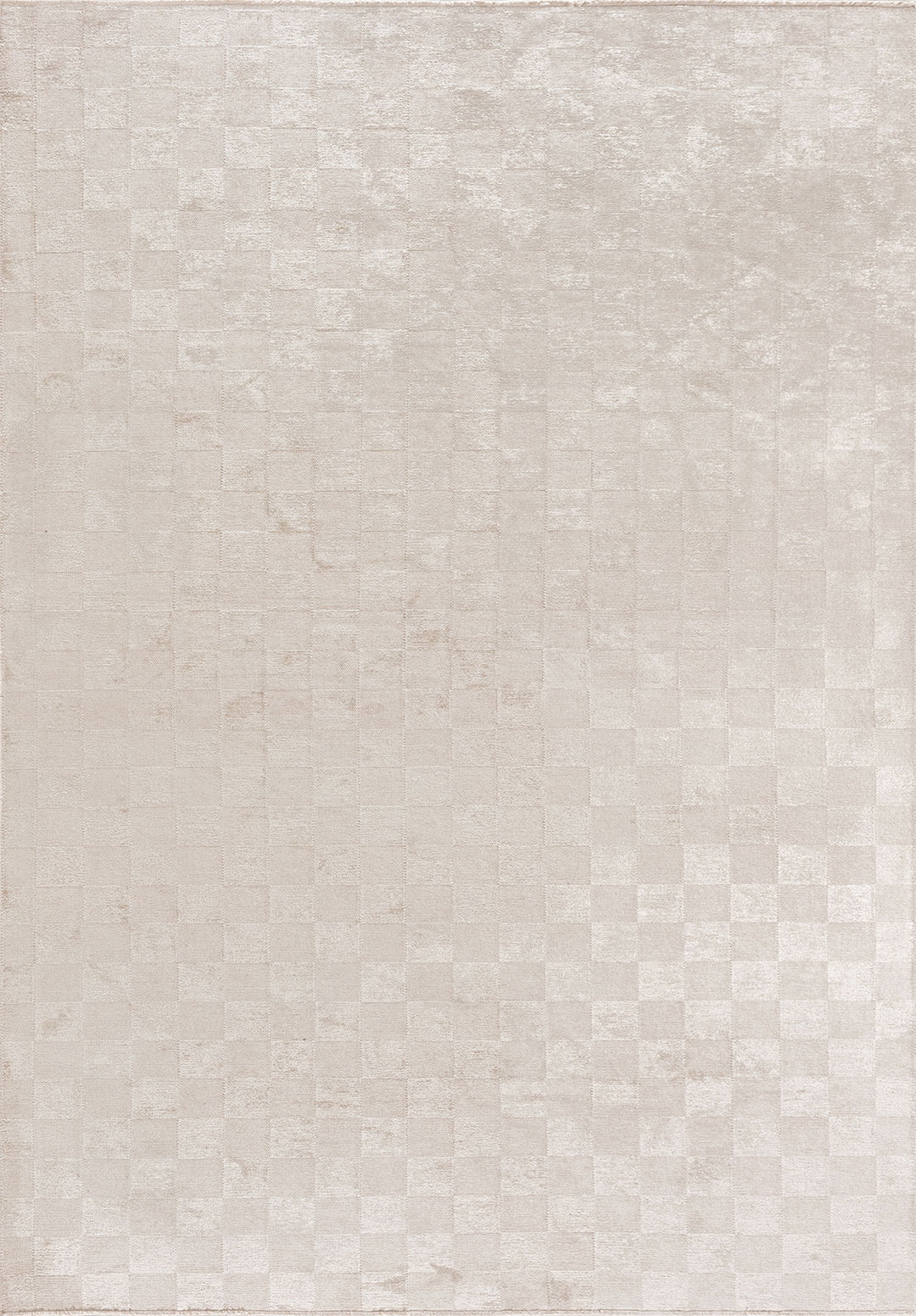 CHECKERS ECRU RUG