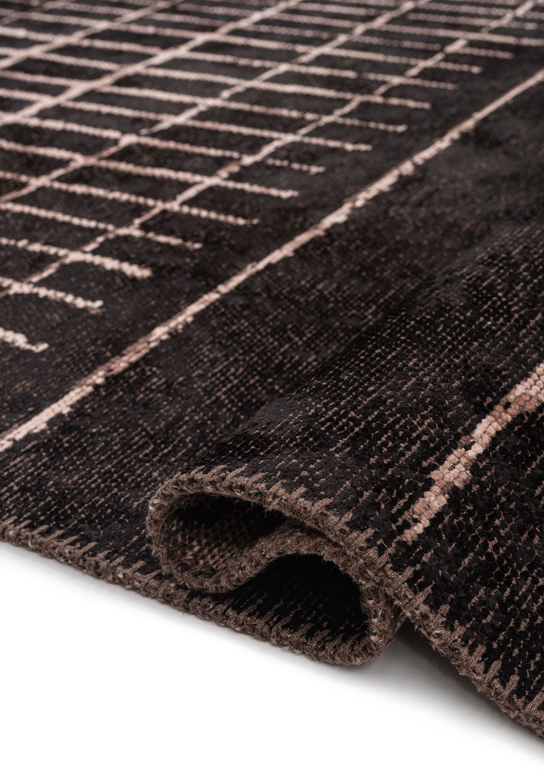 PERSPECTIVE COPPER - BLACK RUG - 2