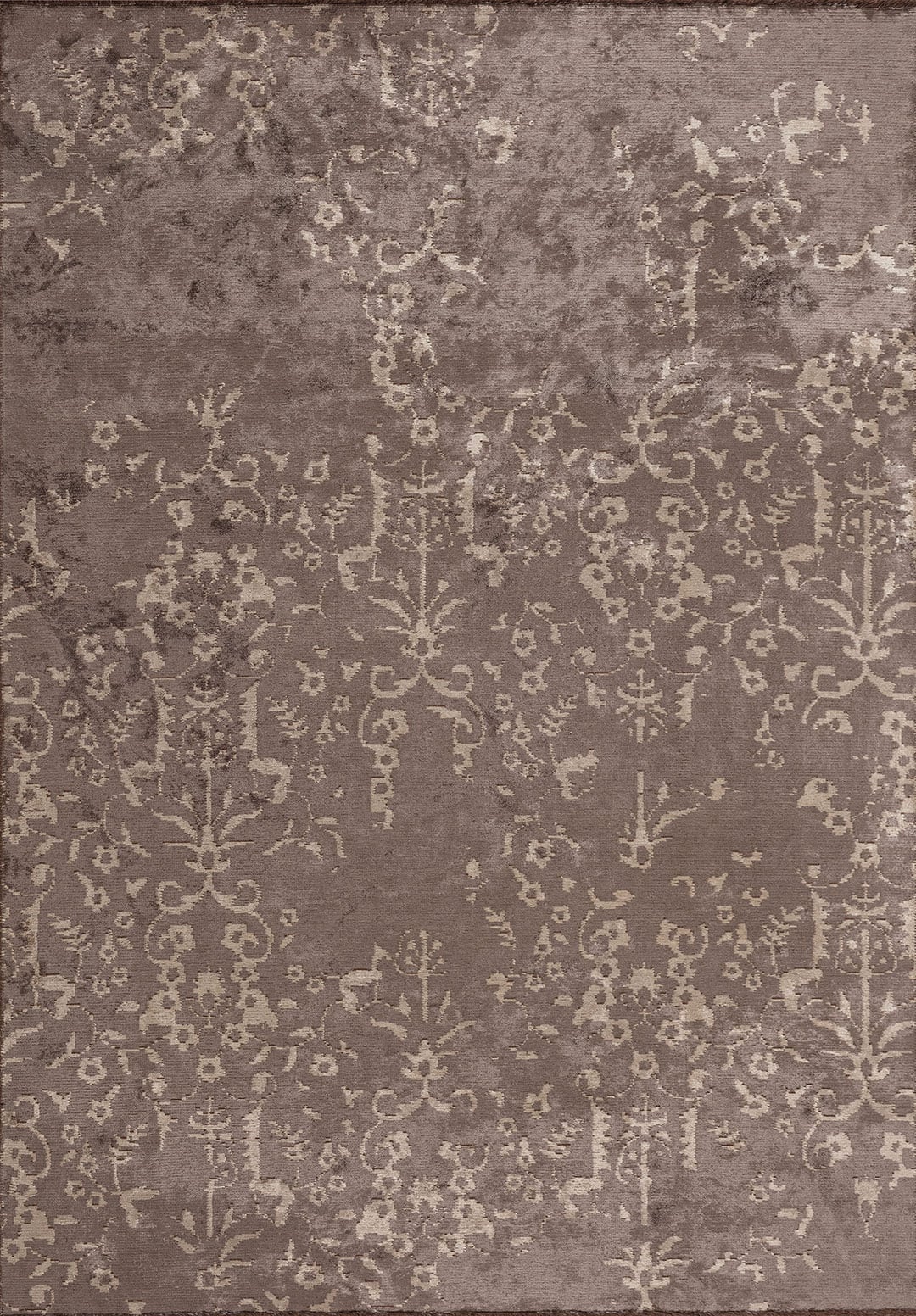 REGAL CREAM - DARK GREY RUG - 1