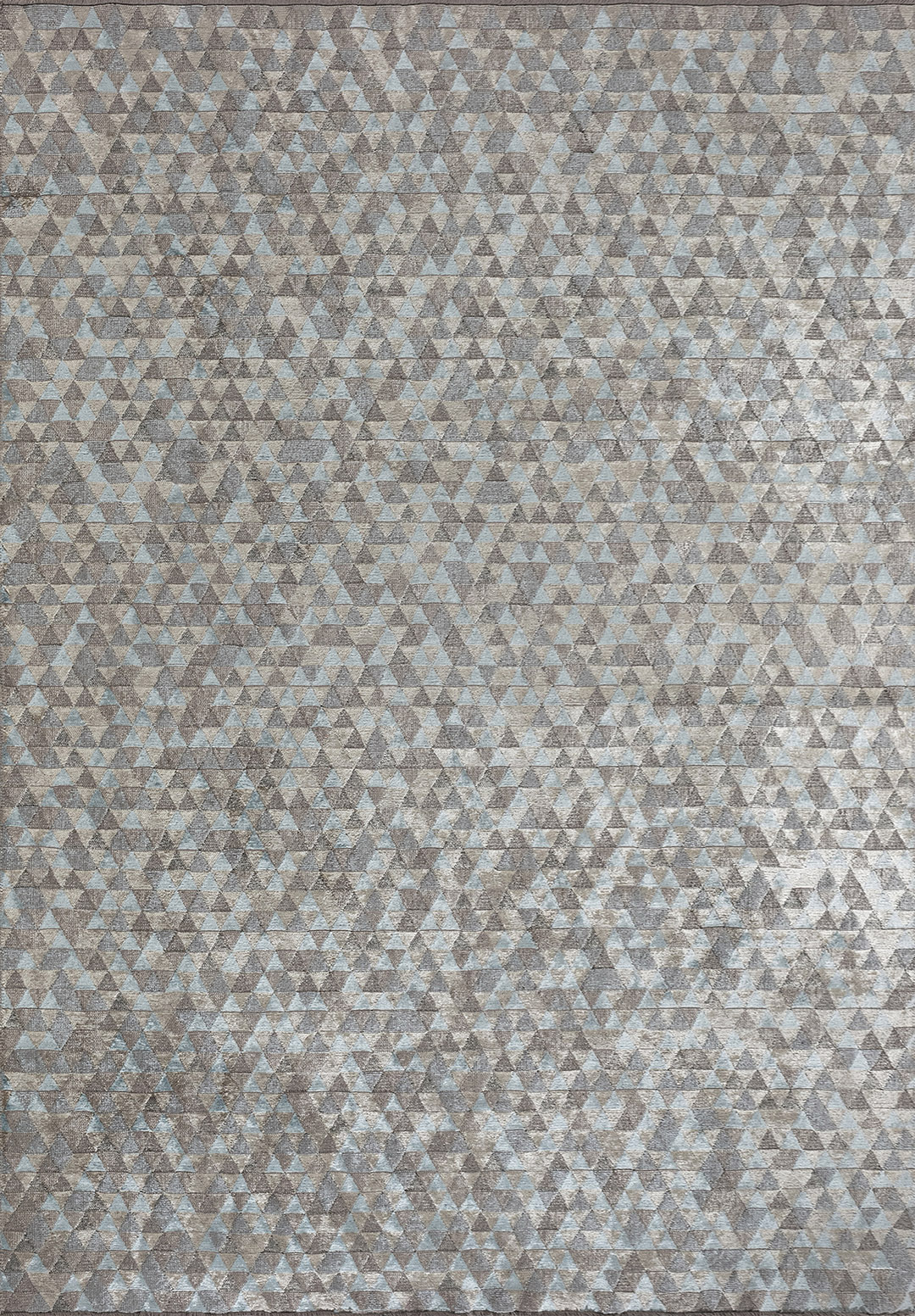 HARVEST ICE BLUE - CREAM RUG - 1