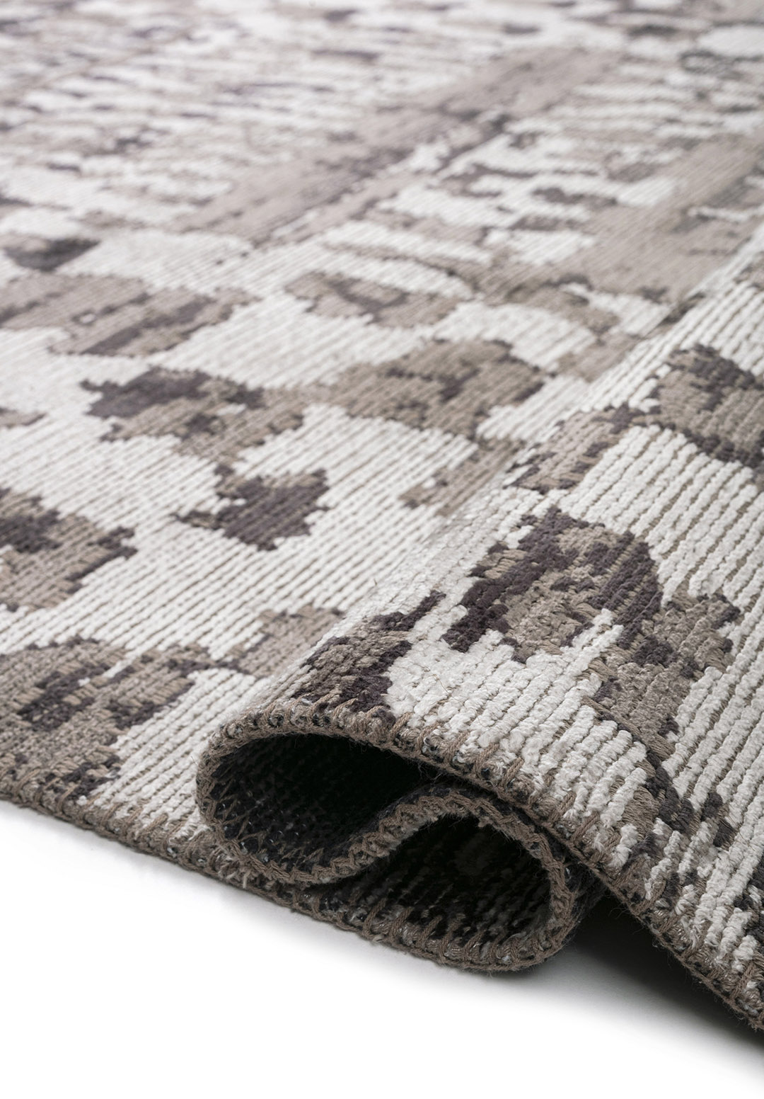 SAHARA CHARCOAL - BONE - DARK GREY RUG - 2