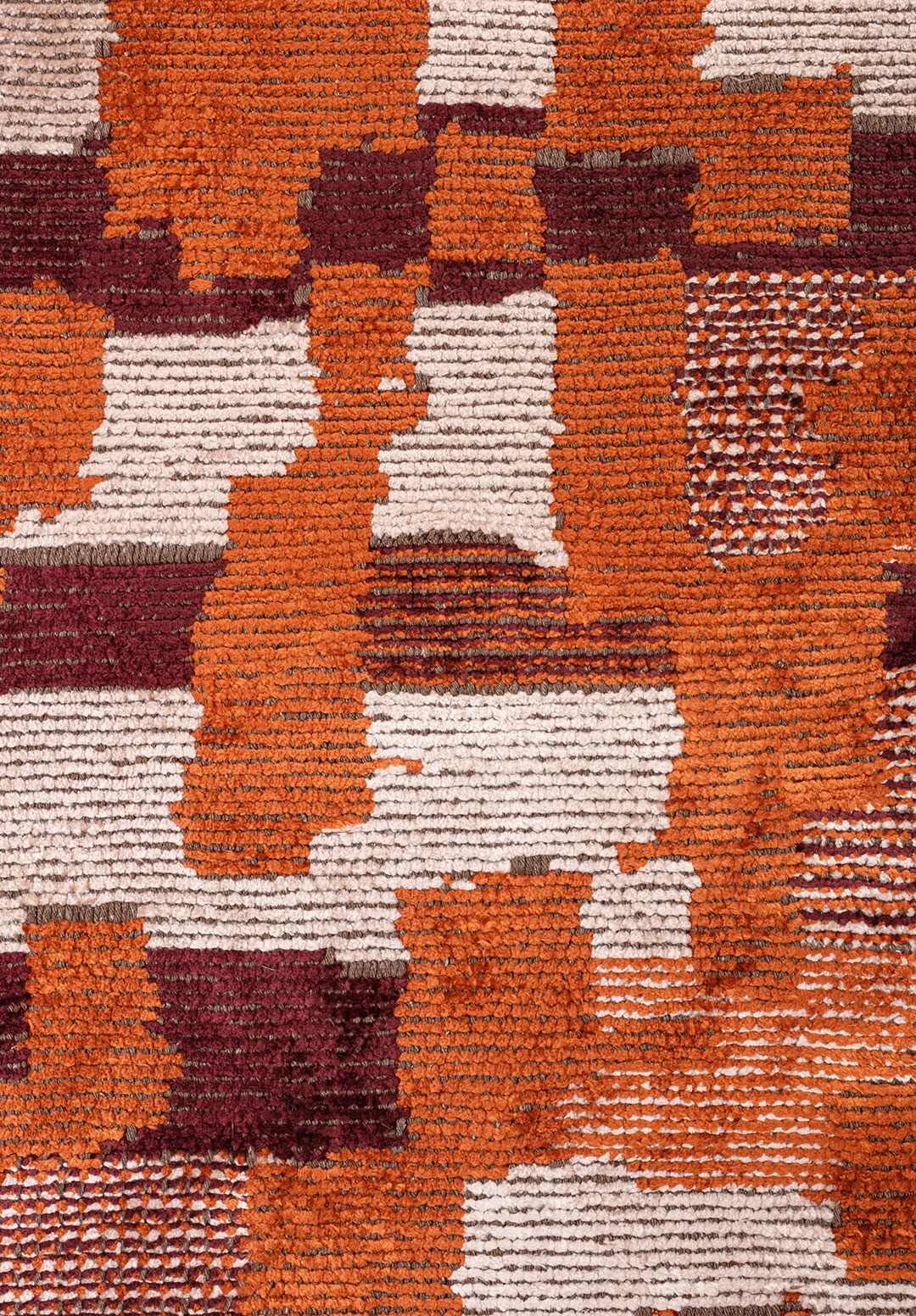 NOMAD RUST - CHERRY - BONE RUG - 5