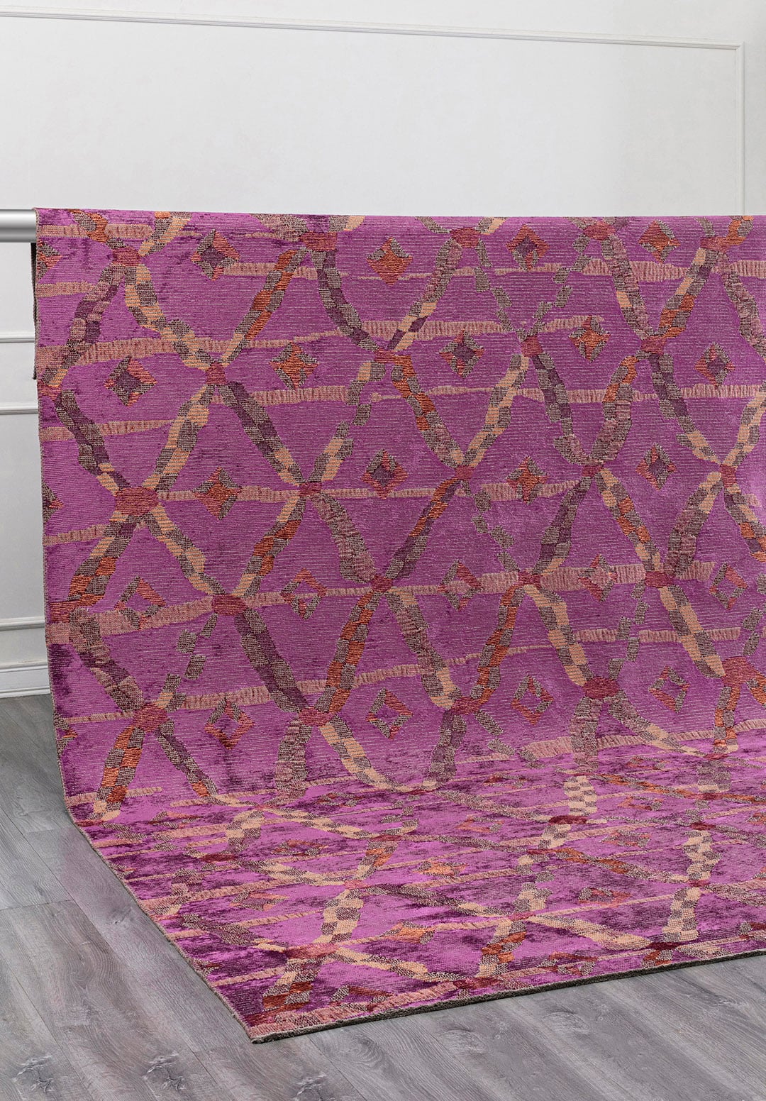 JASMINE CHERRY - PURPLE - TERRA RUG - 4