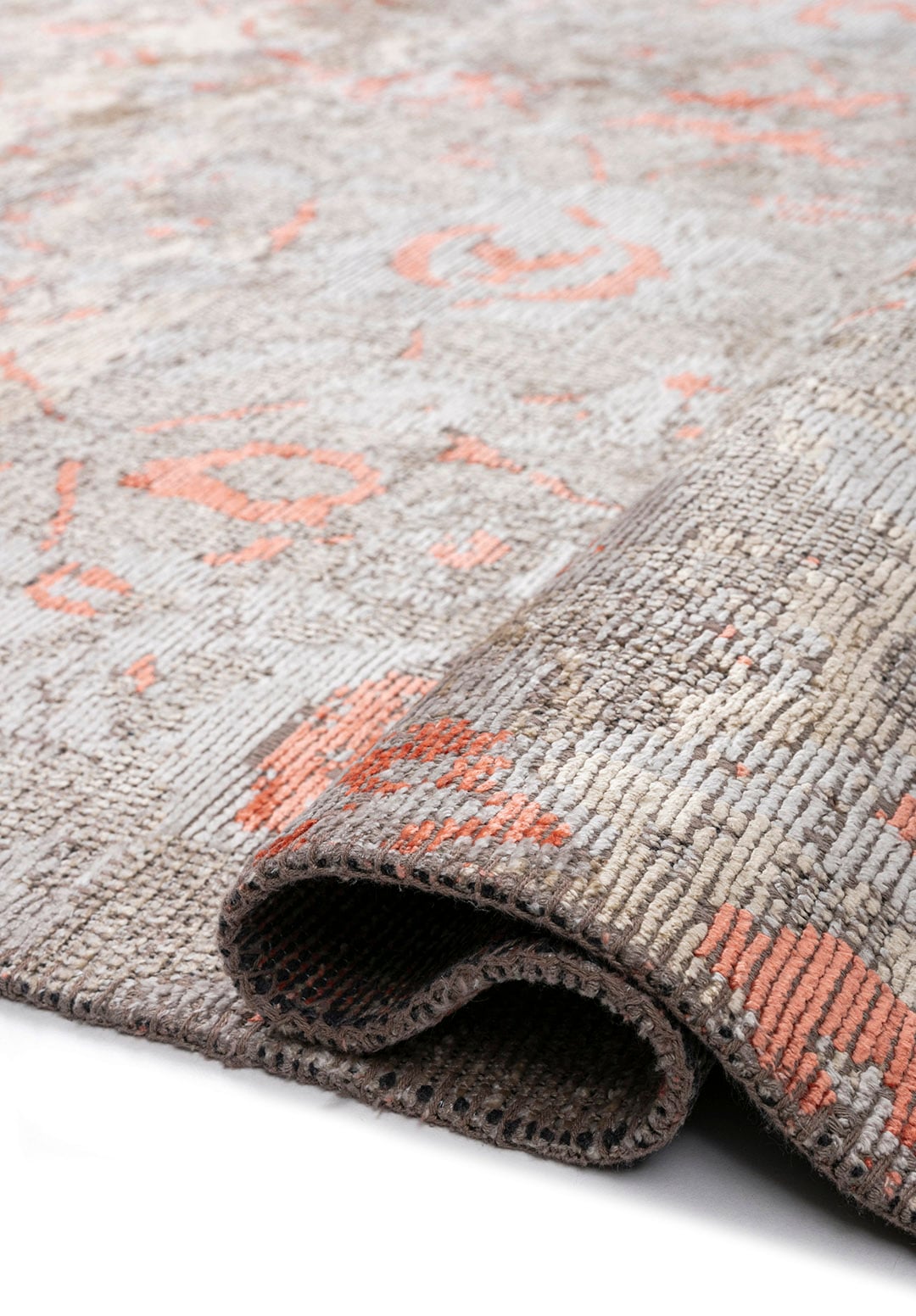 DREAM LIGHT CORAL - BONE - CREAM RUG - 2