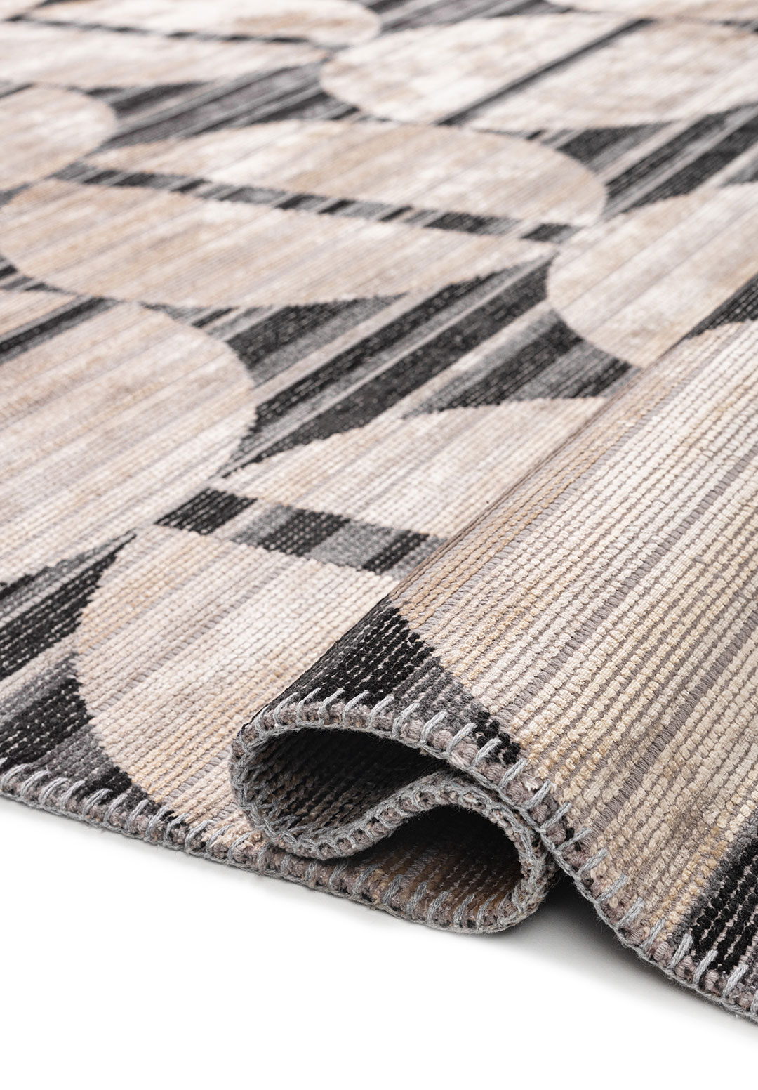 ECLIPSE BLACK - CHARCOAL - CREAM - GREY - LIGHT GREY - BONE RUG - 2