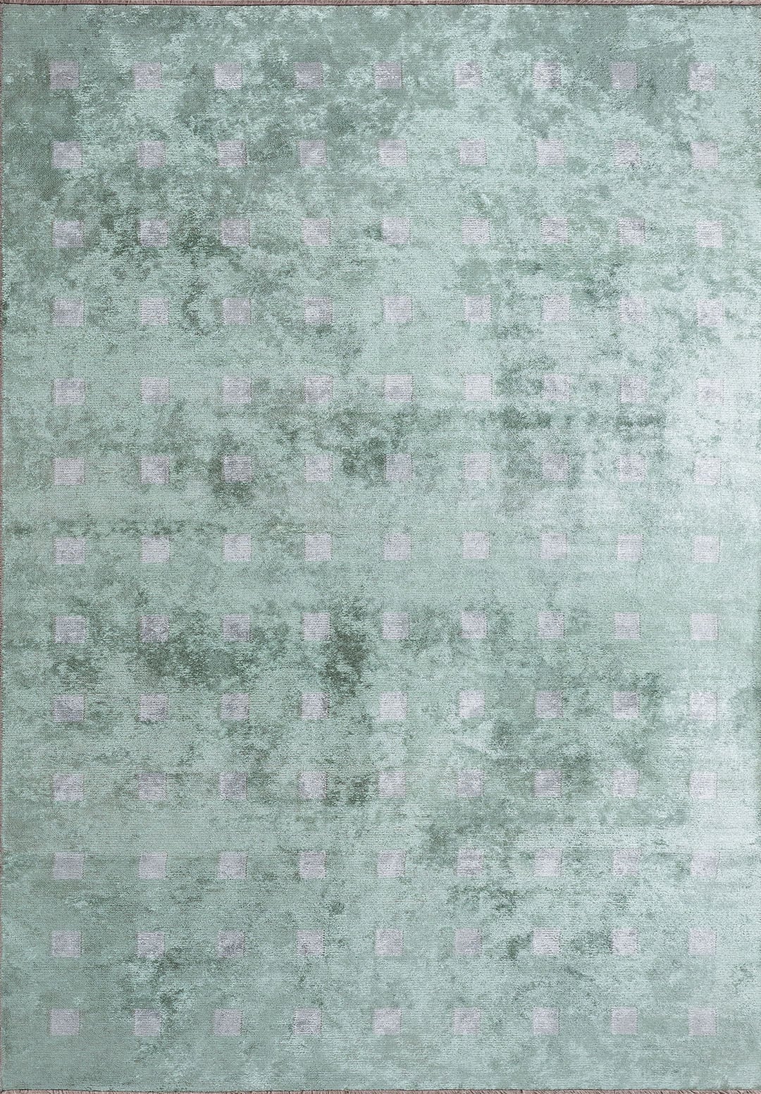HARMONY RIVER GREEN - ICE BLUE RUG - 1