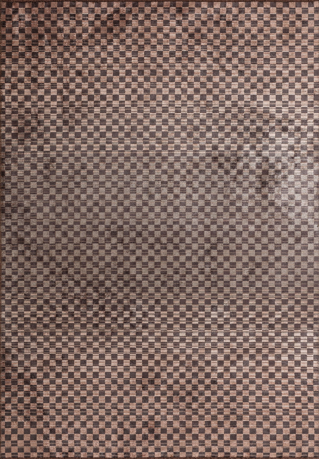 MOSAIC CHARCOAL - DARK GREY - COPPER - GREY RUG