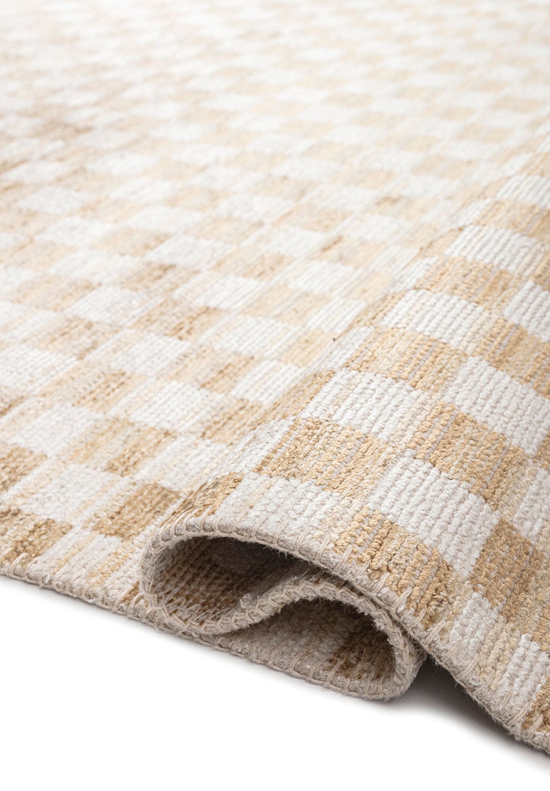 MOSAIC ECRU - CREAM - DARK BEIGE - BEIGE RUG - 2