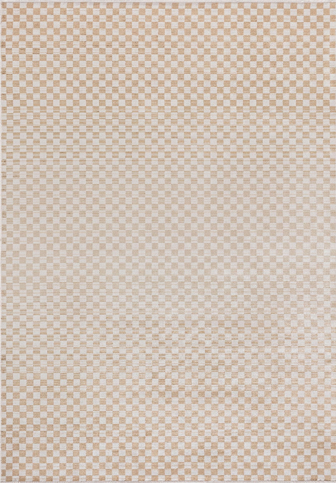 MOSAIC ECRU - CREAM - DARK BEIGE - BEIGE RUG - 1