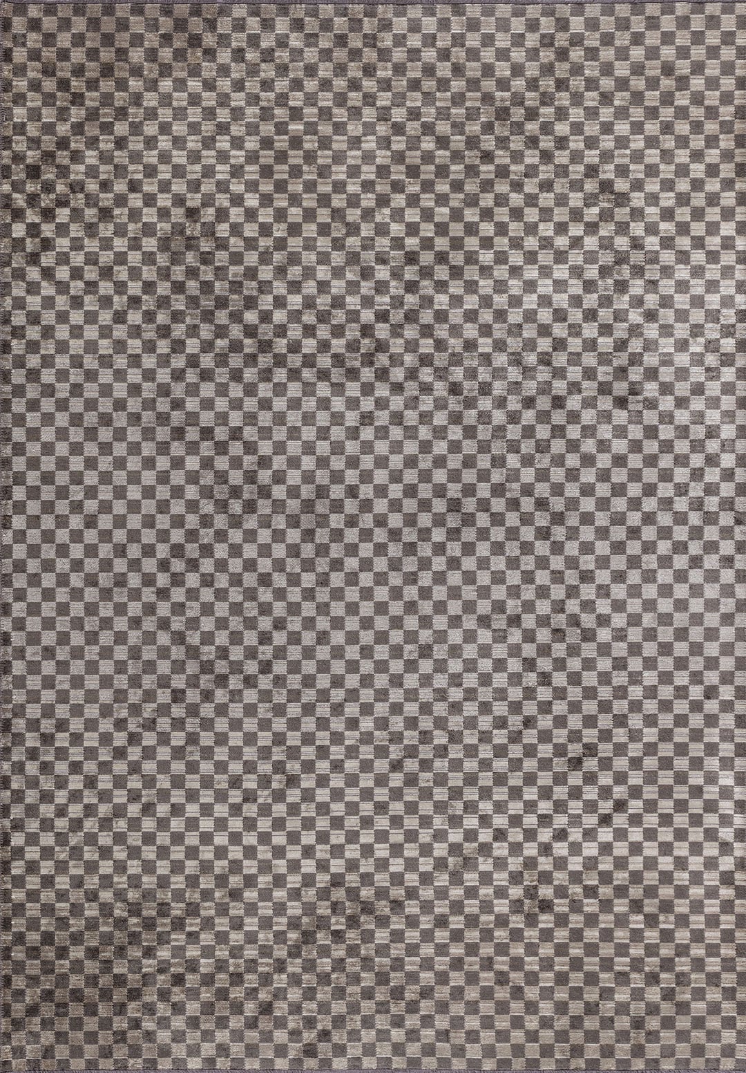 MOSAIC ANTHRACITE - KHAKI - BEIGE - BONE RUG - 1