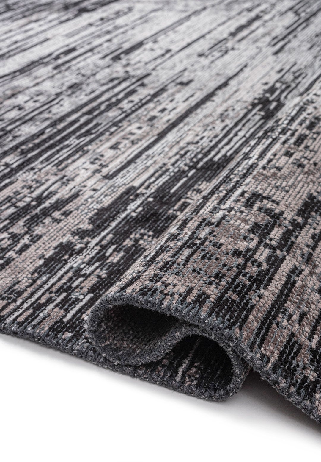 TWILIGHT BLACK - DARK GREY - LIGHT GREY RUG - 2