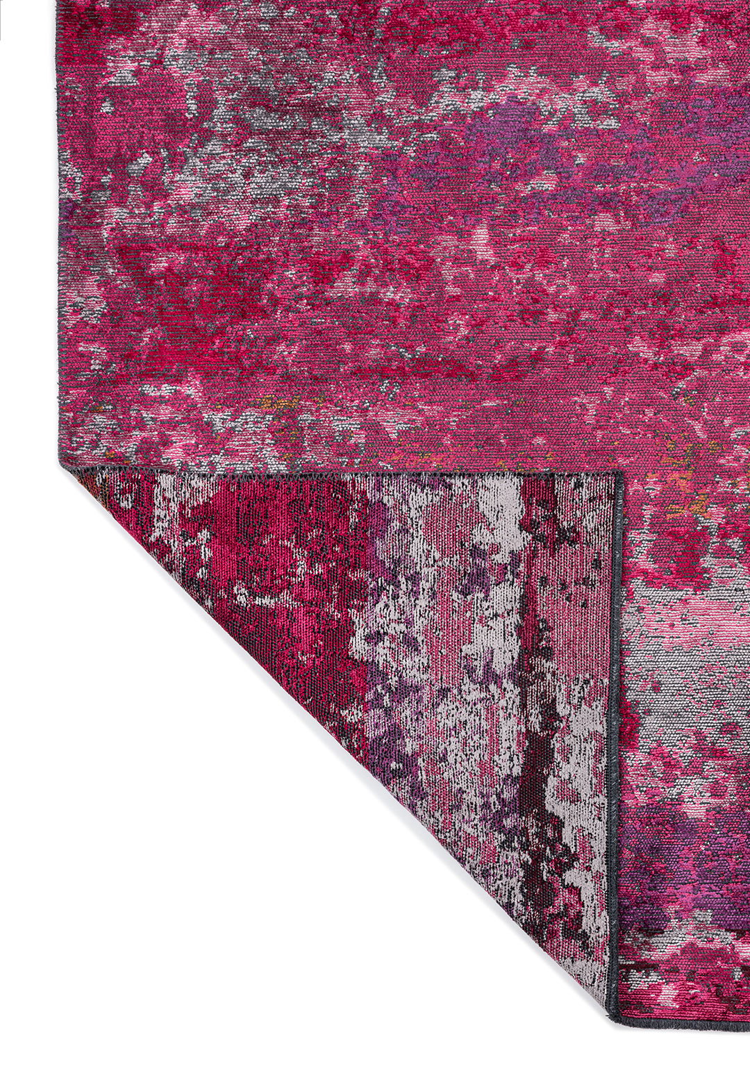 OASIS PURPLE - CHERRY - MAGENTA - TERRA - FUSCHIA - LIGHT GREY RUG - 3