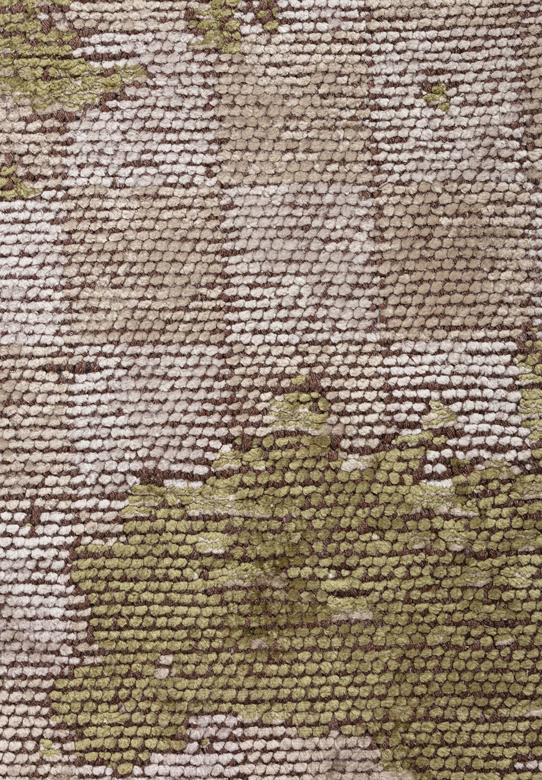 MIRAGE BEIGE - GREEN - BONE RUG - 5