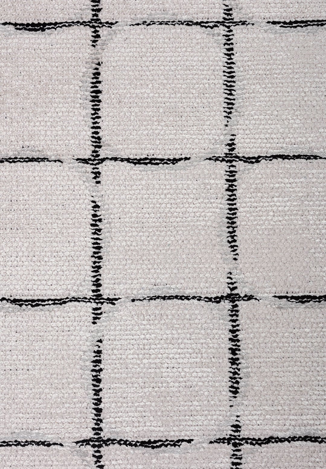 EQUINOX BLACK - LIGHT GREY - ECRU RUG - 5