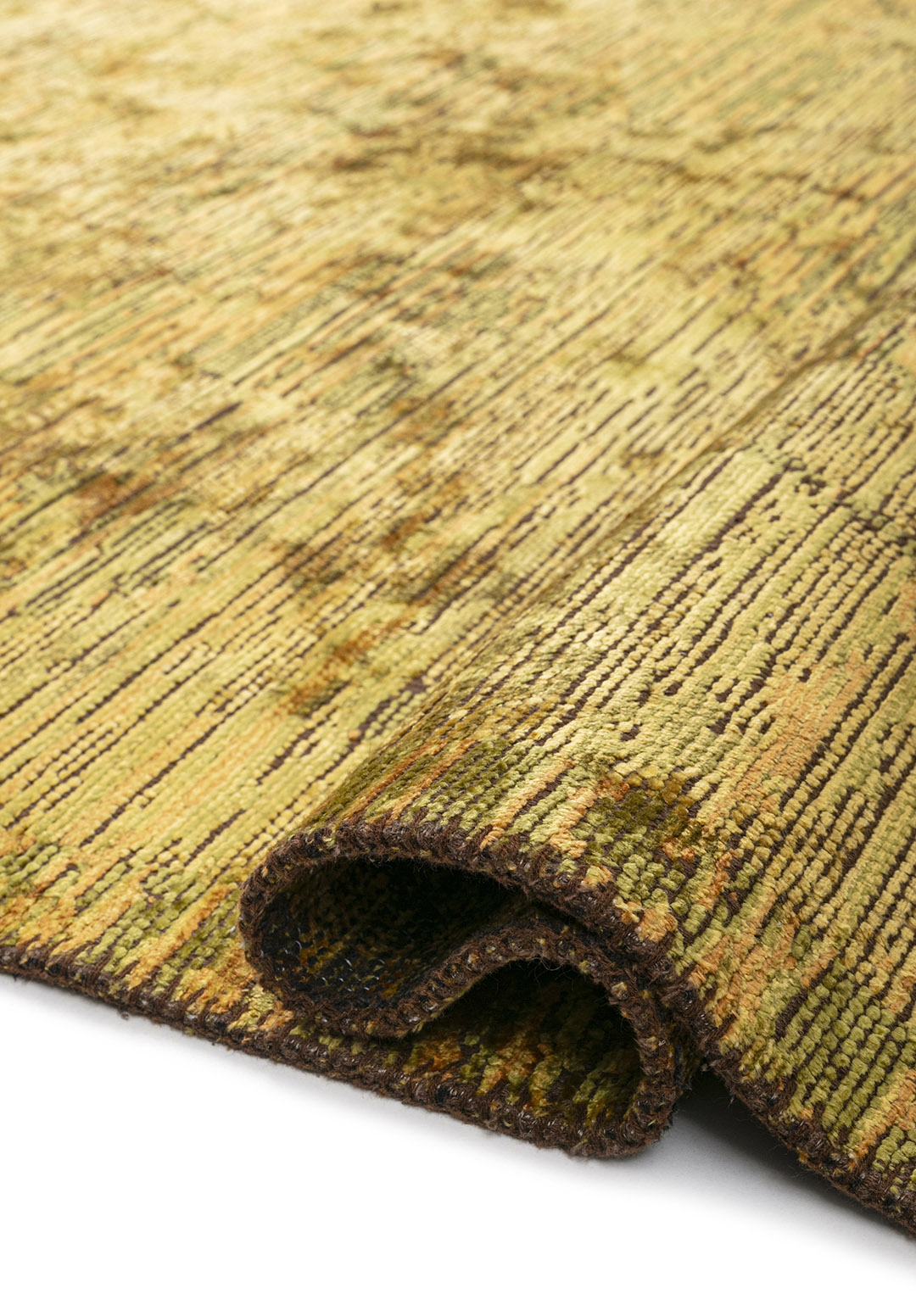 THALIA MUSTARD - KIWI - YELLOW RUG - 2