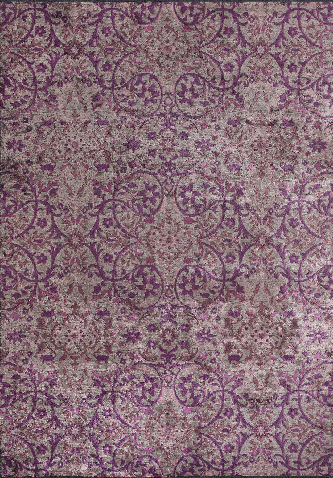 VIOLETTA COPPER - ROSE - PURPLE RUG