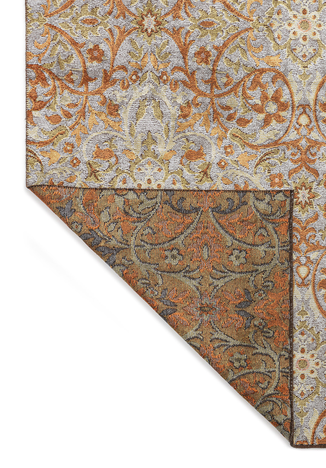 VIOLETTA ICE BLUE - OLIVE GREEN - TERRA RUG - 3