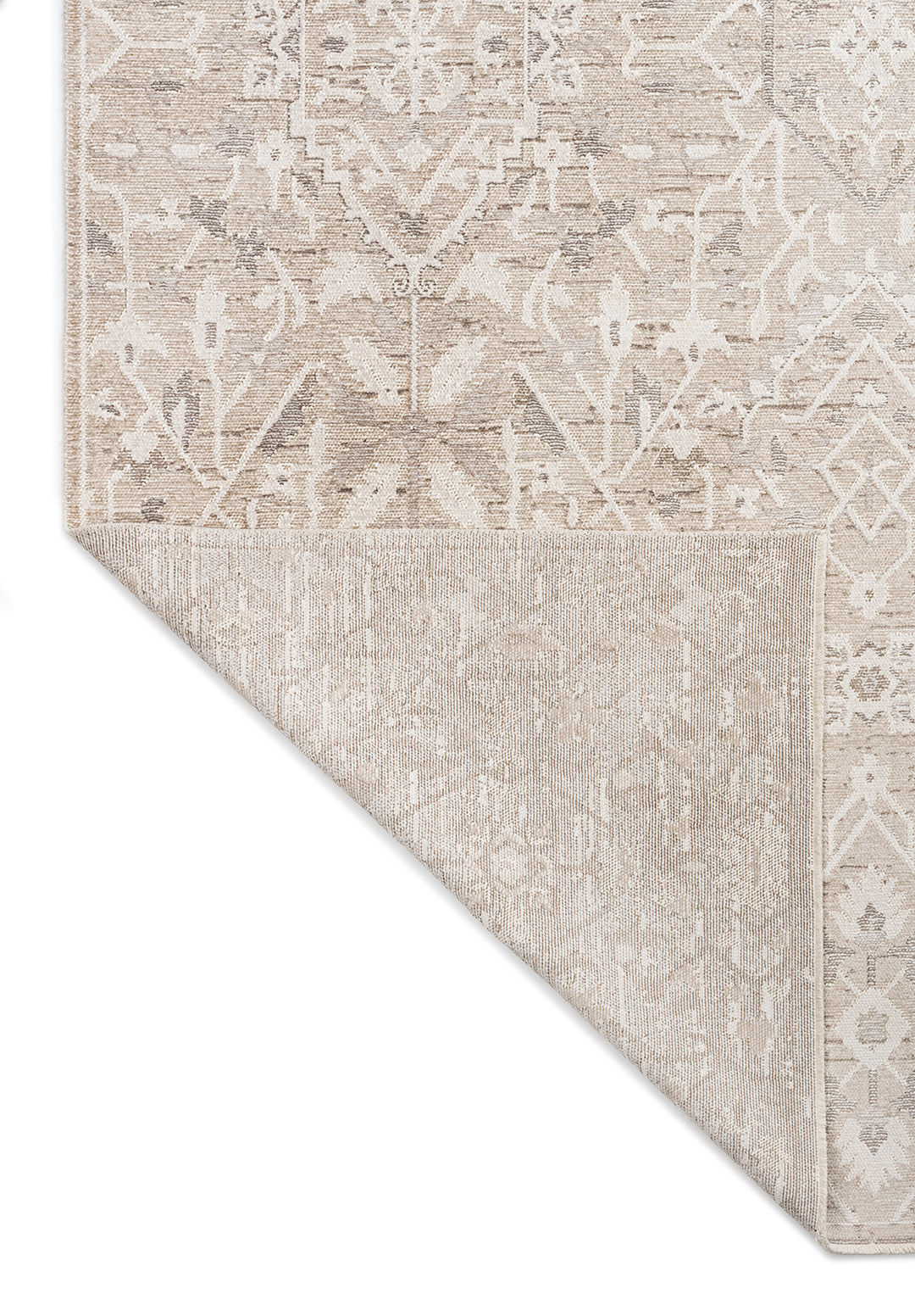 FLEUR NOUGAT - ECRU - STONE RUG - 3