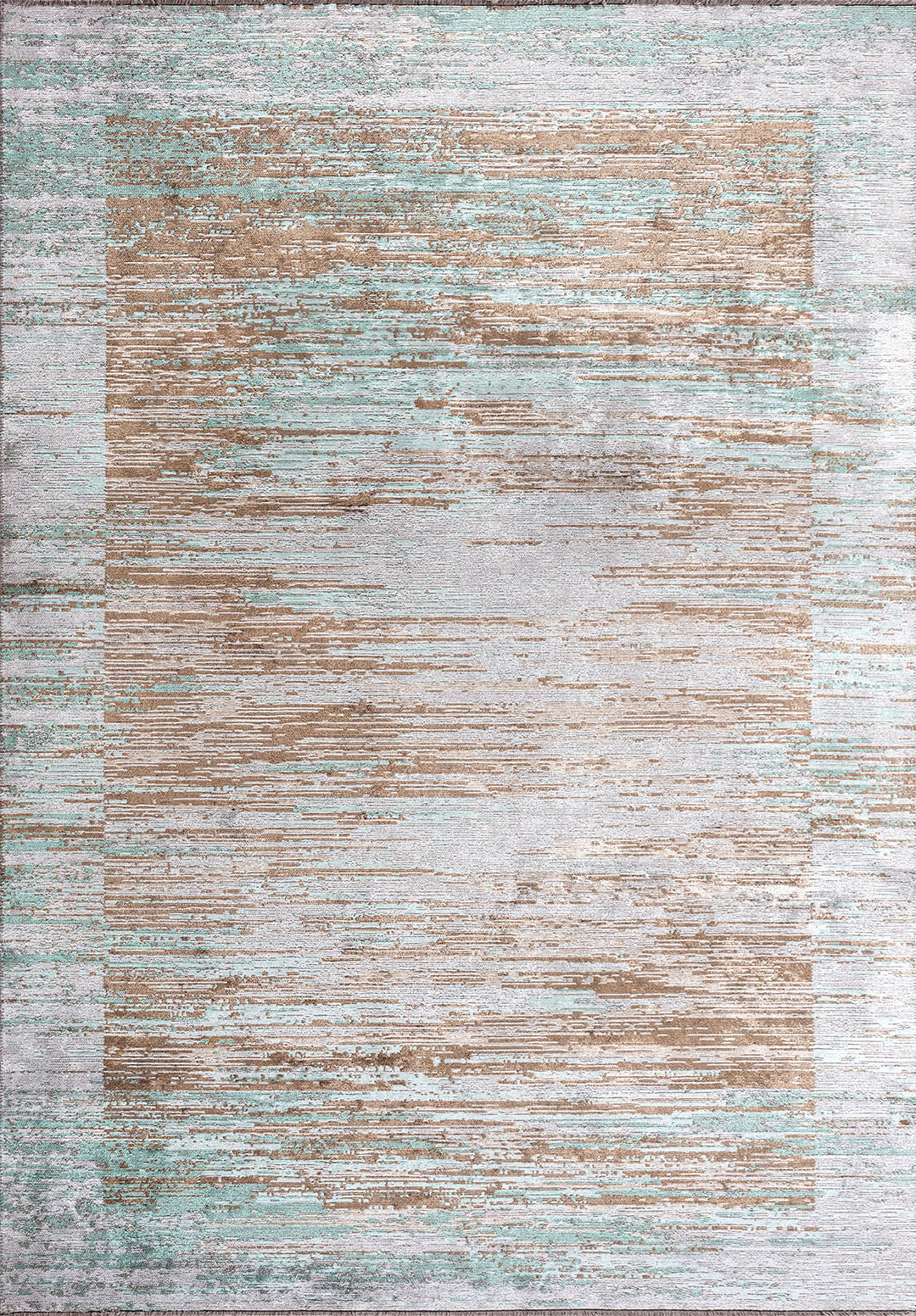TWILIGHT MINK - RIVER GREEN - BONE RUG