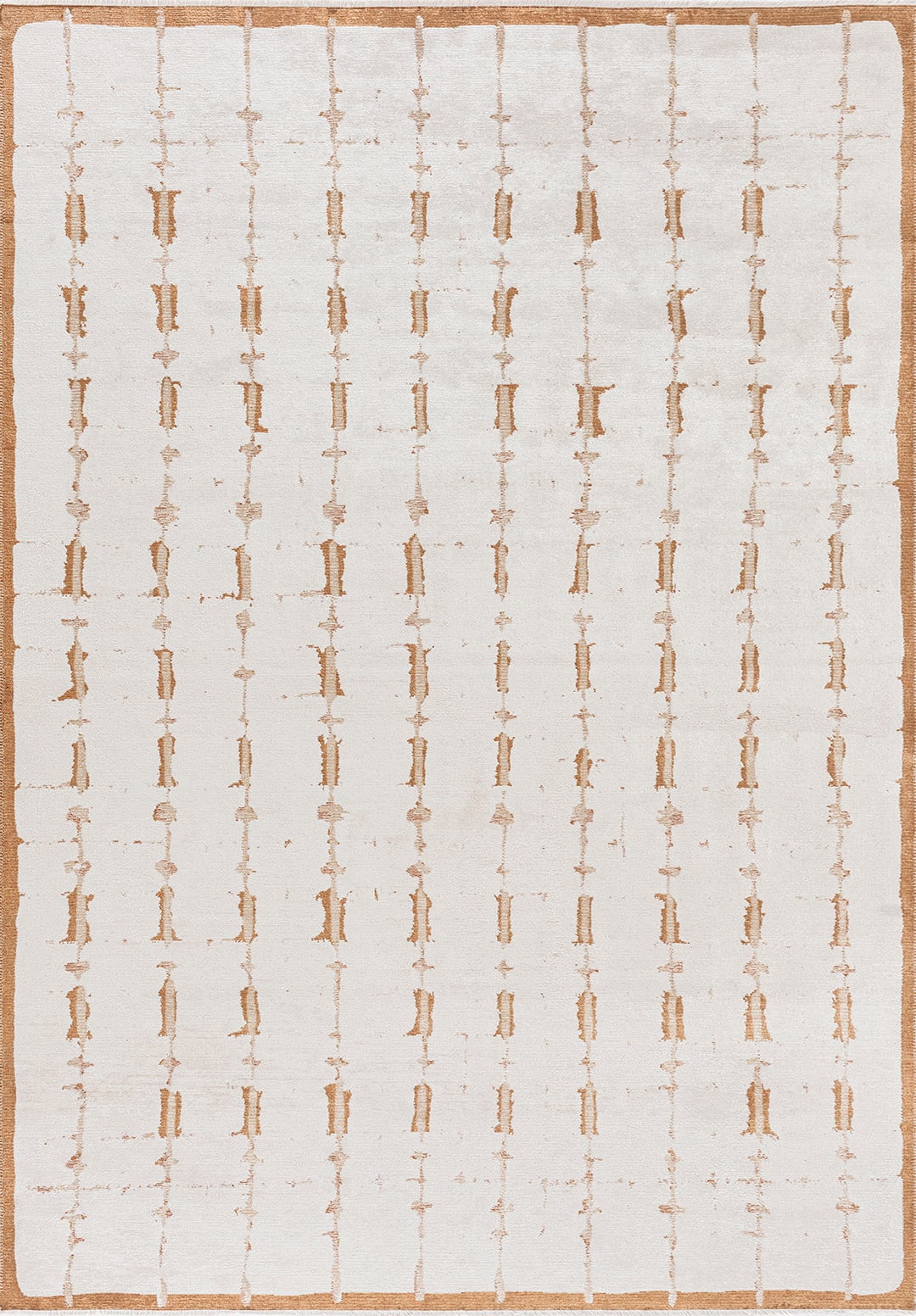 MAYA CACAO - LIGHT BROWN - LIGHT CREAM RUG